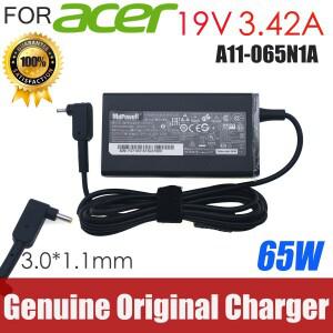 Acer Spin 3 SP314-54N-56S5 A11-065N1A ADP-45HE BB PA-1450-26AC A045R016L용 19V 3.42A 65W AC 어댑터