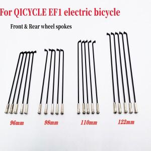 QICYCLE EF1 용 전기 자전거 앞바퀴 및 뒷바퀴 스포크 피팅