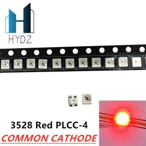 100pcs LSE6SF-V2BA-1-1 LS 3528 레드 PLCC-4 공통 음극 슈퍼 브라이트 LED 미등 SMD  원본