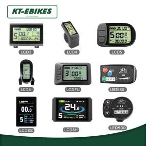 KT 전기자전거 LCD LED 디스플레이 쿠텡 24V 36V 48V Lcd3 Lcd8h Led 880 키트용)