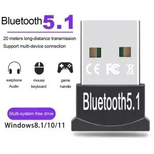 미니 USB 블루투스 5.1 동글 어댑터 PC 노트북 마우스 키보드 태블릿 전화 프린터 게임 스피커 무선 전송