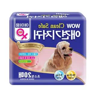 D18 와우 클린세이프 암컷기저귀 초소형20매 팬티 수컷용기저귀 강아지귀저기 wy91A58