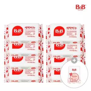 [보리보리/비앤비]비앤비 아기 세탁비누 200g (카모마일) x 8개 (+ 유연제 50ml 증정)