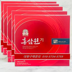 정관장 홍삼원기 50ml 30포 X 5박스 6년근 농축액 추석 명절 효도 선물