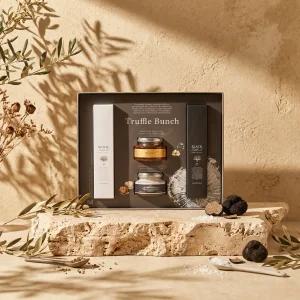 트러플 선물세트 추석 명절 프리미엄 기프트박스 몰리나 화이트 블랙 트러플오일 250ml 2종 송로버섯 소금 100g 허니 140g 엑스트라버진 올리브오일 쇼핑백포함