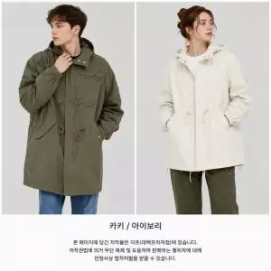 [대구백화점] [지프]남여공용 레터링 시리즈 야상(JN1JPU106)