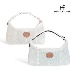 힐크릭 클래식 로렐 캔버스 파우치백 데일리 여성 골프 토트백 골프가방 HCPO51205