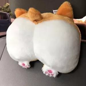 고품질 강아지 차량 목 쿠션 강아지 자동차 목 쿠션 헤드레스트 차량용 목베개 강아지차량목쿠션 WFLZYUS