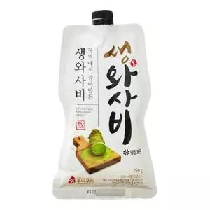 주비푸드 자연에서 갈아만든 생와사비 750g 아이스포장