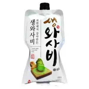 주비푸드 자연에서 갈아만든 생와사비 750g /냉장