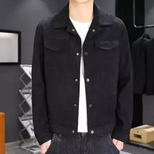 데님 남성 봄가을자켓 스웨이드 베이직 봄아우터 레더
