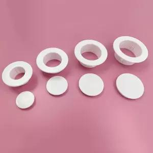 60mm 에어컨 배관구멍 마개 원형 벽캡 배관커버 뚜껑 부속품