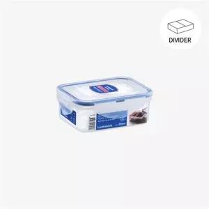 락앤락 클래식 밀폐용기 직사각 350ml칸막이HPL806C 밀폐통 반찬 간편 밀폐 플라스틱