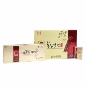 [금산인삼농협 삼지원] 고려봉밀홍삼절편 20g x 10갑