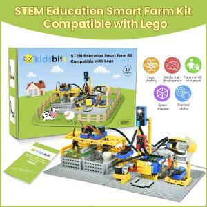 키즈비츠 STEM 교육 스마트팜 키트 아두이노 ESP32 IOT  기반  호환 지원