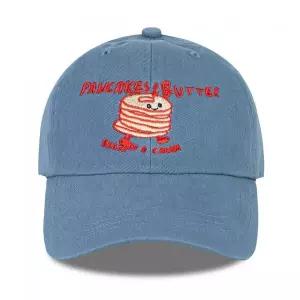 매장정품 BEACHESAND CREAM KIDS 팬케익 버터 워싱 볼캡-스카이블루(Pancakes Butter Washing Ball cap)