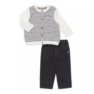 [공식매장정품] 블루독 베이비 IV)스트라이프VEST 3SET 46A13-611-01JS
