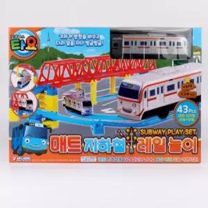 뽀로로 치치포포 기차놀이/매트 지하철레일놀이/뽀로로 기차