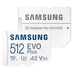 갤럭시  S20 메모리카드 EVO플러스 마이크로SD 512GB U3 4K