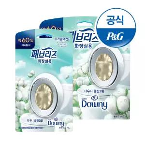 페브리즈 화장실용 비치형 6.3ml 다우니 클린코튼 3개