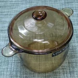 강화유리 양수냄비 직화 3.5L 안전 내열 주방용