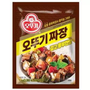 오뚜기 오뚜기짜장 1KG 유치원 초등학교 분말가루 덮밥소스 대용량 간편식