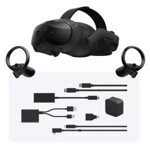 HTC 바이브 포커스 비전 유선 번들 - 디스플레이포트 PC VR 스트리밍 키트가 포함된 XR 헤드셋