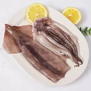 T_자연산 손질오징어 통오징어 2미(400g) x 5팩 (10마리)
