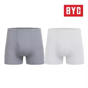 BYC 남성 40수 순면 5P 드로즈팬티 골남팬티 백색 흰색 BYC2213