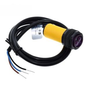 스마트 자동차 로봇 E18-D80NK 적외선 장애물 회피 광전 센서 근접 스위치 3-80cm 감지 범위 조절 가능