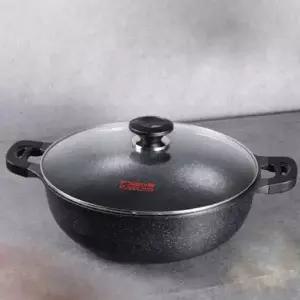 키친아트 곰솥 냄비 인덕션 코팅 찜솥 양수 냄비 36cm 들통