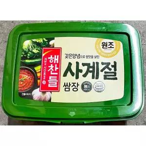 해찬들 사계절쌈장 3k 쌈장대용량 쌈장말통 양념쌈장