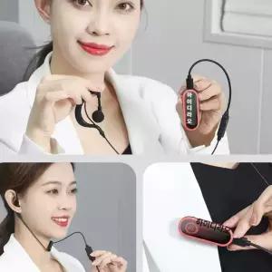 업소용무전기 소형 미용실 식당 초 매장 디지털 워키토키 행사 미니 무선 이어마이크 일체형