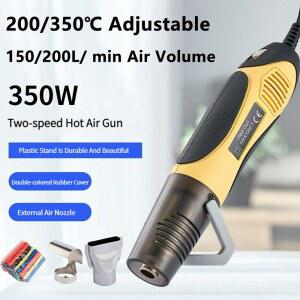 350W/450W 열 전기 히트 건 미니 뜨거운 공기 송풍기 베이킹 건 특수 열 수축 필름 튜브 전기 가열