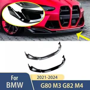 BMW G80 M3 G82 M4 21-24 전 모델 앞 범퍼 립 스플리터 외장 호환