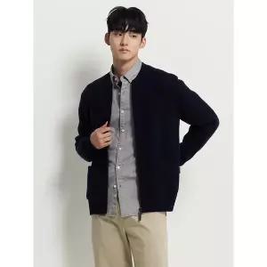 [빈폴]아가일 집업 카디건 네이비 (BC595AC37R)