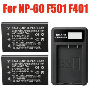 1500mAh NP-60 SLB 1137 D-Li2 배터리 후지필름 F50I 줌