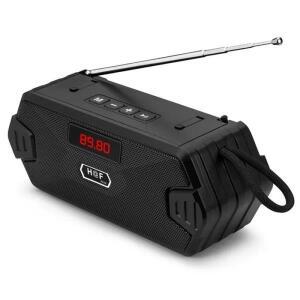 휴대용 무선 블루투스 호환 스피커베이스 열 야외 USB FM 라디오 AUX MP3 전화