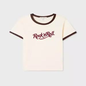 후아유 WHRAG3721F 여성 반팔티 기능성반팔티 Rock Lettering Ringer T-shirt F 6658430