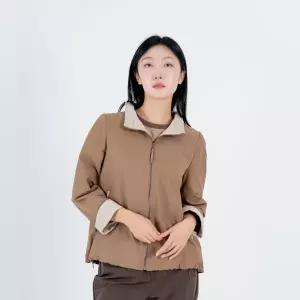 [롯데백화점]메지스 이중카라 배색 점퍼 P32D02JP0