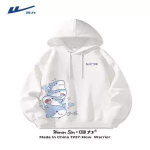 후드 티 가을 겨울 풀오버 맨투맨 회력 남성 가을용 청 상어 남자 상의 2026 화이트 중량감 있는 후드티