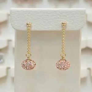 볼라레 세이브존03 볼라레 14K지에프 8mm피치 글리밍 체인드롭귀걸이 AGSSS1849A