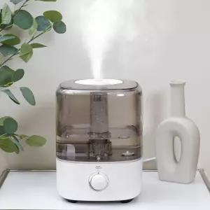 베이직 대용량 가정용 초음파 가습기 4.5L 거실 원룸 상부급수 무소음 통세척