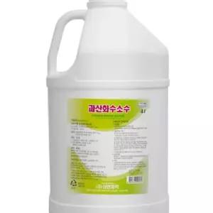삼현 과산화수소수 4L 1개 소독약 세척 유아컵 의약외품살균소독 상처관리위생용품 wyFF016