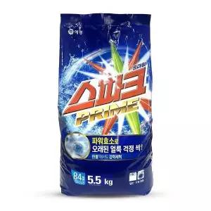 [엄지척]스파크 958IJX61 프라임 가루 세탁 세제 리필 5.5kg