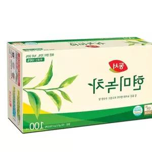 동서 현미녹차 1.5g x 100T 기타차 건강음료 식음료 전통차 탕비실 wyFEA69
