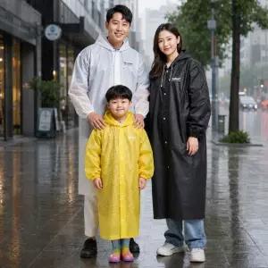 비에프엘 EVA 우비 장마철 야외활동 캠핑 골프 레인코트
