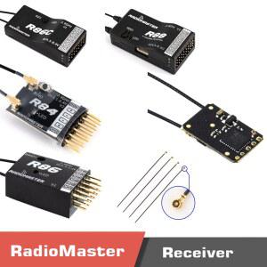 Rad oMaster R84V2 R86V2 R86CV2 R88V2 R81V2 및 R81 수신기 고정 날개 사용을 위한 D8/D16/SFHSS 프로토콜과 호환 가능