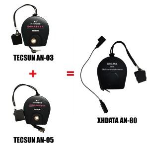 XHDATA AN80 외부 안테나   TECSUN 라디오 및 기타  적합  청취 품질 향상