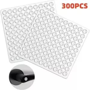 300/100Pcs 자기 접착 도어 고무 댐퍼 버퍼 캐비닛 범퍼 실리콘 가구 패드 쿠션 보호